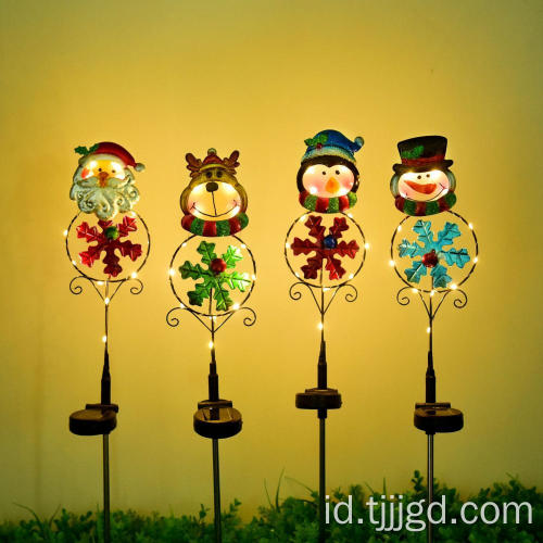 Lampu Halaman Natal Besi